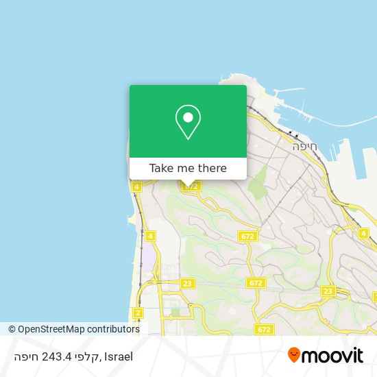 Карта קלפי 243.4 חיפה
