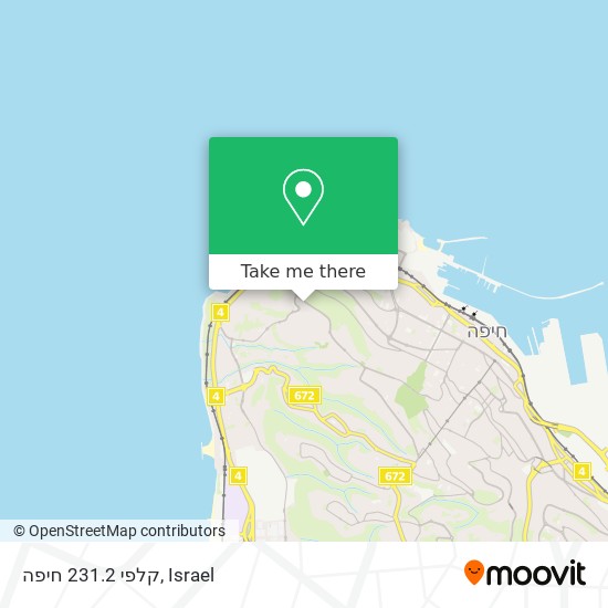 קלפי 231.2 חיפה map