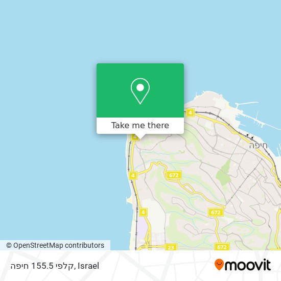 קלפי 155.5 חיפה map