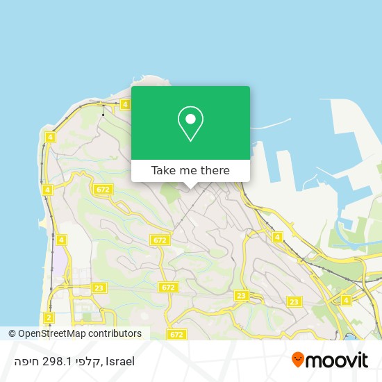 קלפי 298.1 חיפה map