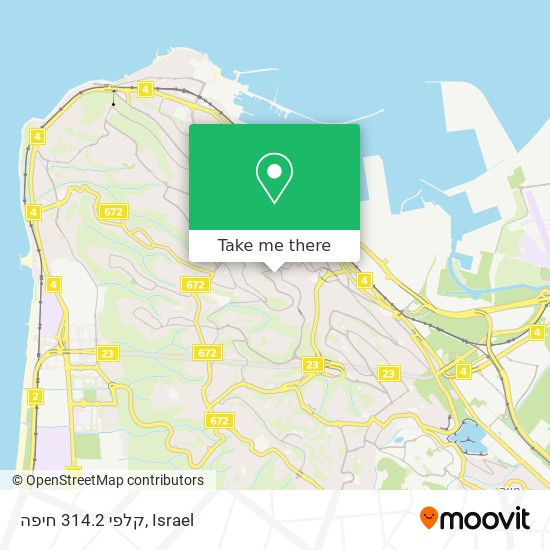 קלפי 314.2 חיפה map