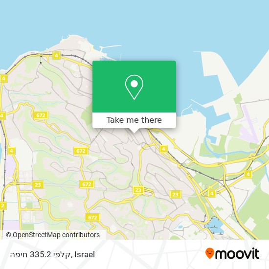 Карта קלפי 335.2 חיפה