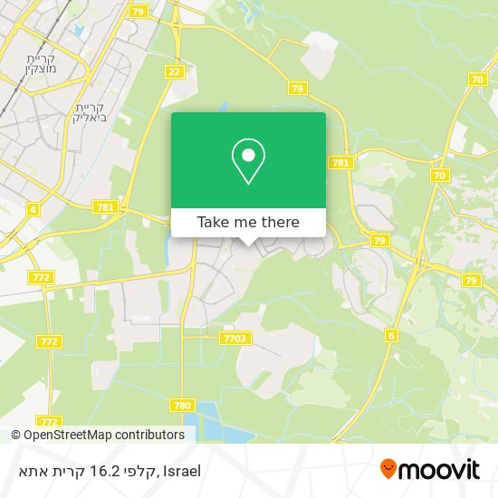 קלפי 16.2 קרית אתא map