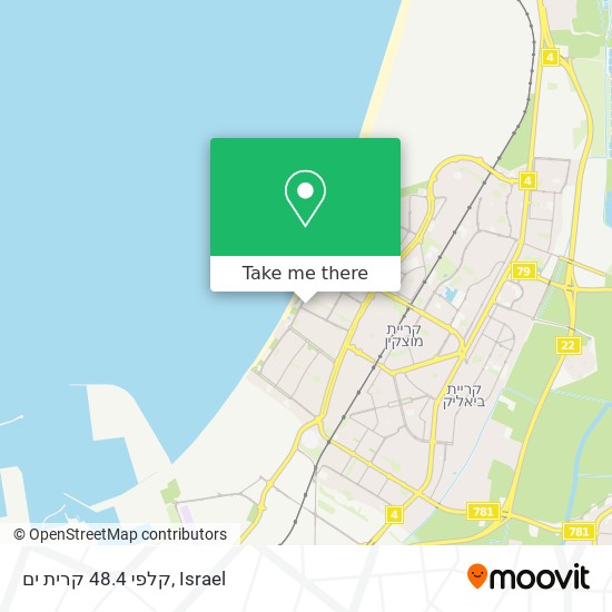 קלפי 48.4 קרית ים map