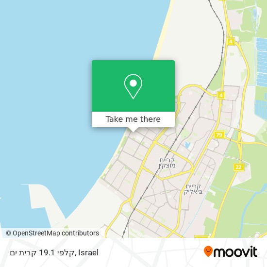 קלפי 19.1 קרית ים map