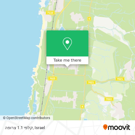 קלפי 1.1 צרופה map