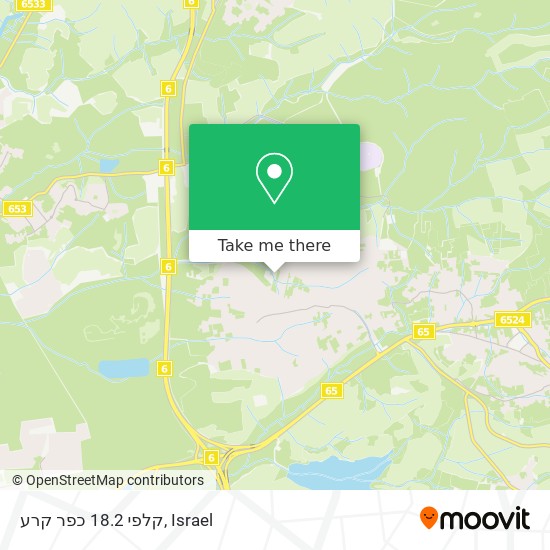 קלפי 18.2 כפר קרע map