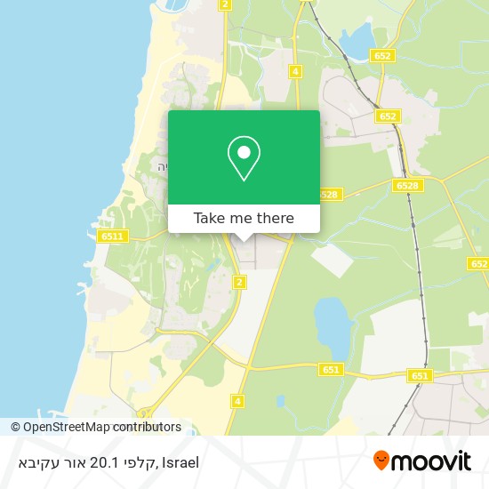 קלפי 20.1 אור עקיבא map