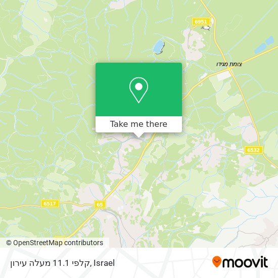 קלפי 11.1 מעלה עירון map