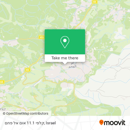 קלפי 11.1 אום אל פחם map