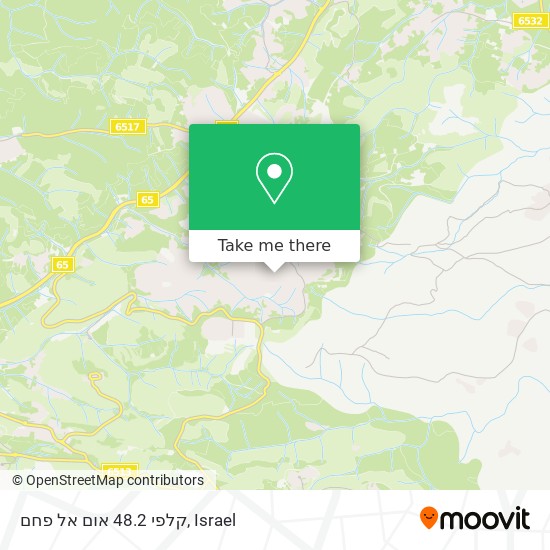 קלפי 48.2 אום אל פחם map