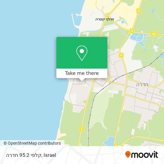 קלפי 95.2 חדרה map