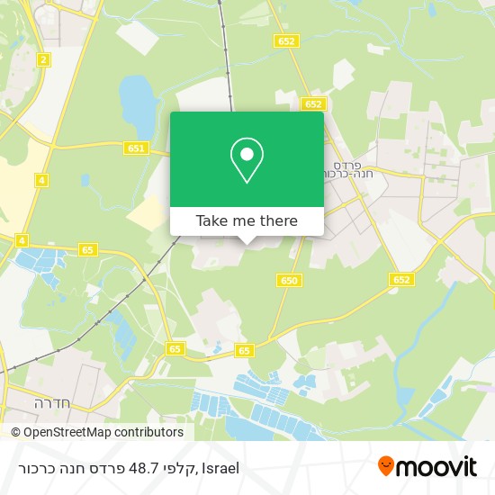 קלפי 48.7 פרדס חנה כרכור map