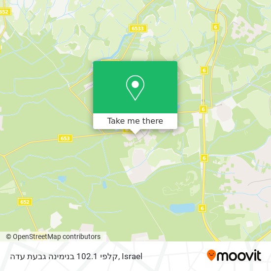 קלפי 102.1 בנימינה גבעת עדה map