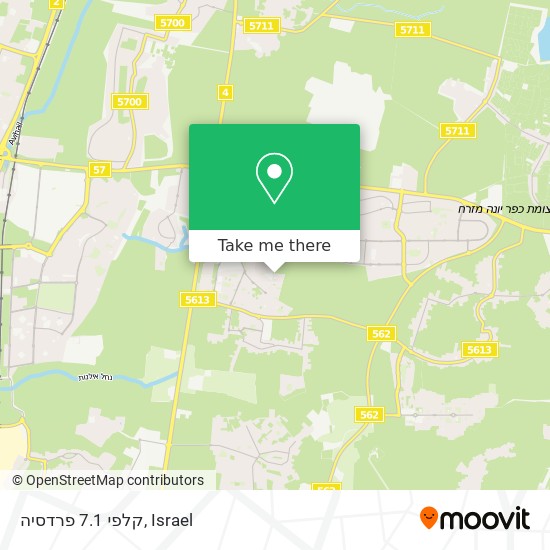 קלפי 7.1 פרדסיה map