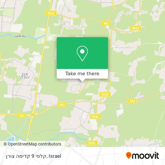 קלפי 9 קדימה צורן map