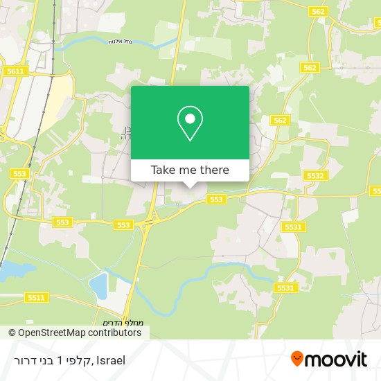 קלפי 1 בני דרור map