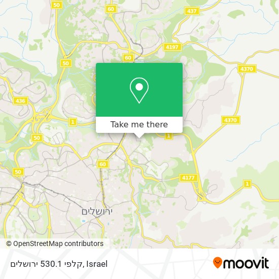 קלפי 530.1 ירושלים map