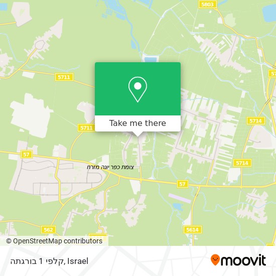 קלפי 1 בורגתה map