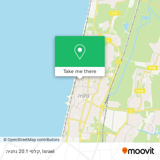 קלפי 20.1 נתניה map