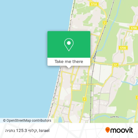 קלפי 125.3 נתניה map