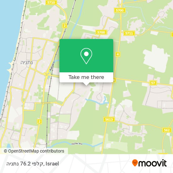 קלפי 76.2 נתניה map