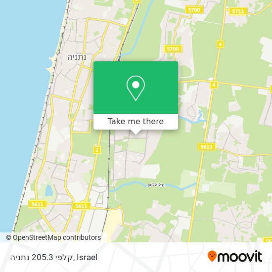 קלפי 205.3 נתניה map