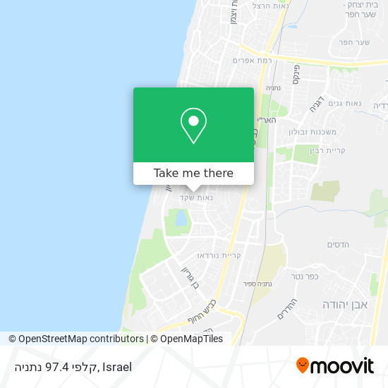 קלפי 97.4 נתניה map