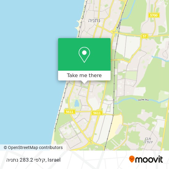 קלפי 283.2 נתניה map