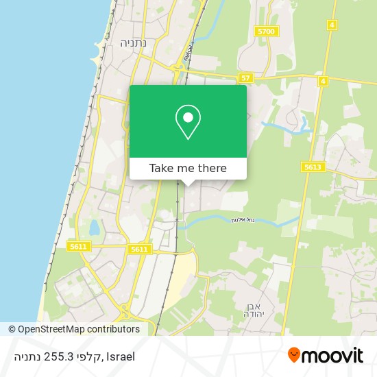 קלפי 255.3 נתניה map