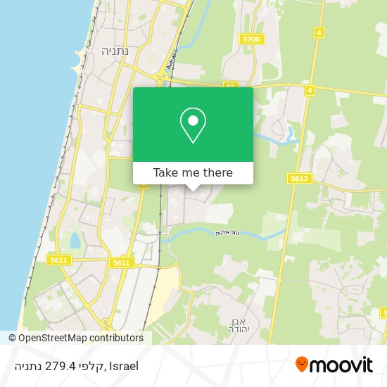 קלפי 279.4 נתניה map