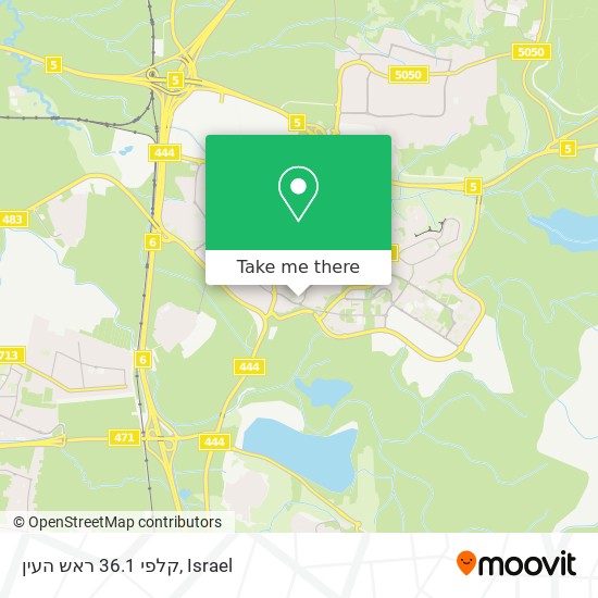 קלפי 36.1 ראש העין map