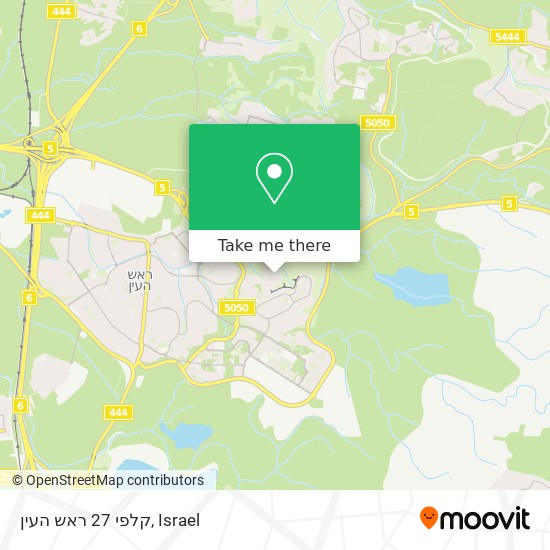 קלפי 27 ראש העין map