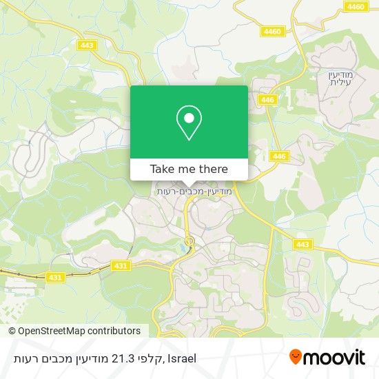 קלפי 21.3 מודיעין מכבים רעות map