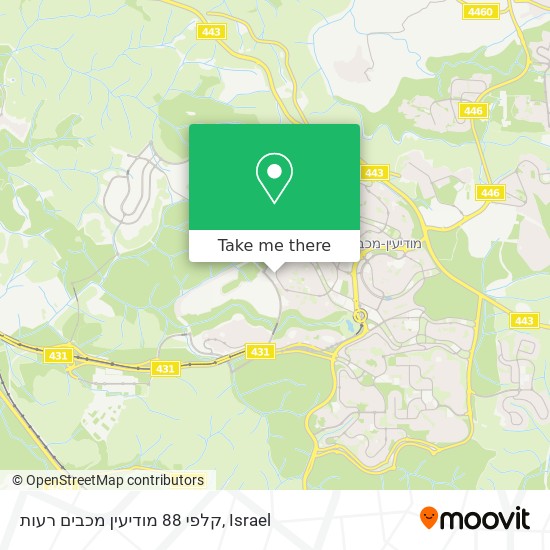 קלפי 88 מודיעין מכבים רעות map