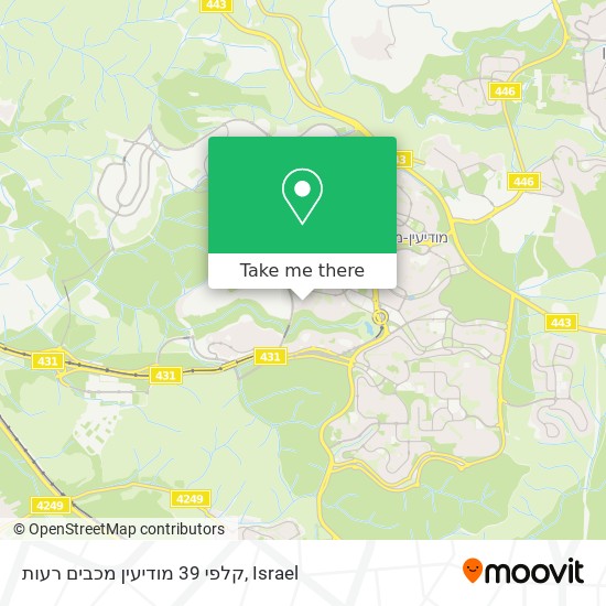 קלפי 39 מודיעין מכבים רעות map