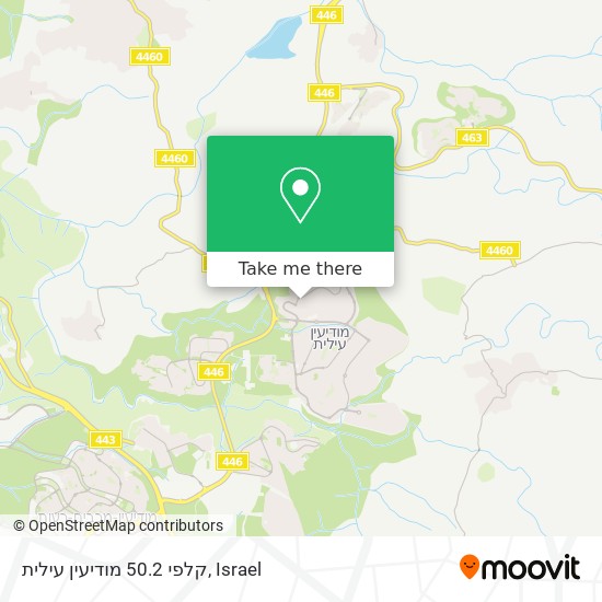 קלפי 50.2 מודיעין עילית map