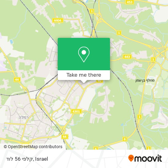 קלפי 56 לוד map