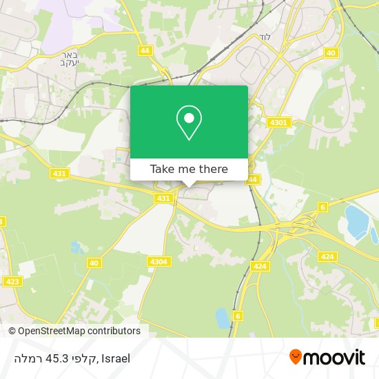 קלפי 45.3 רמלה map