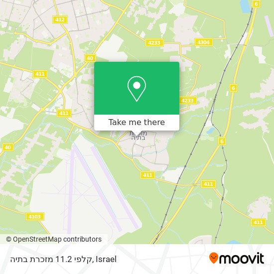 קלפי 11.2 מזכרת בתיה map