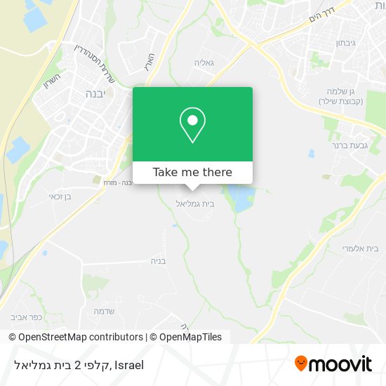 קלפי 2 בית גמליאל map