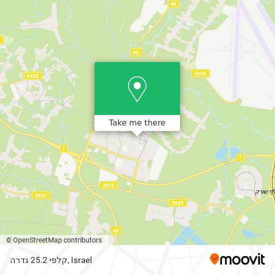 קלפי 25.2 גדרה map