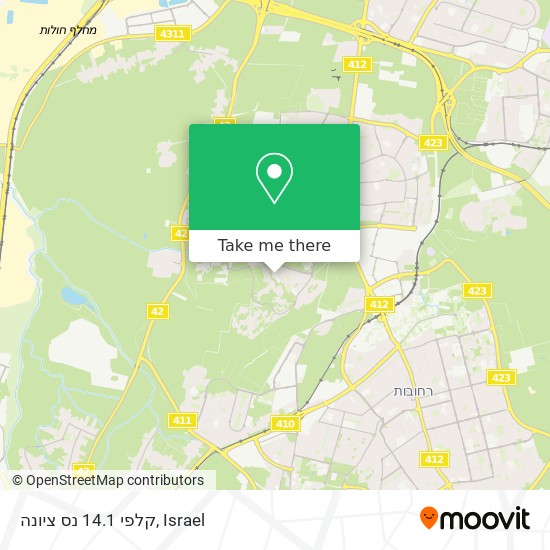 קלפי 14.1 נס ציונה map