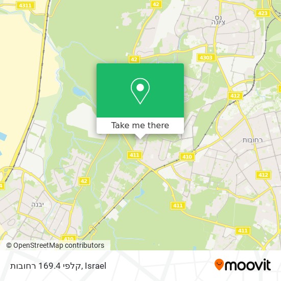 קלפי 169.4 רחובות map