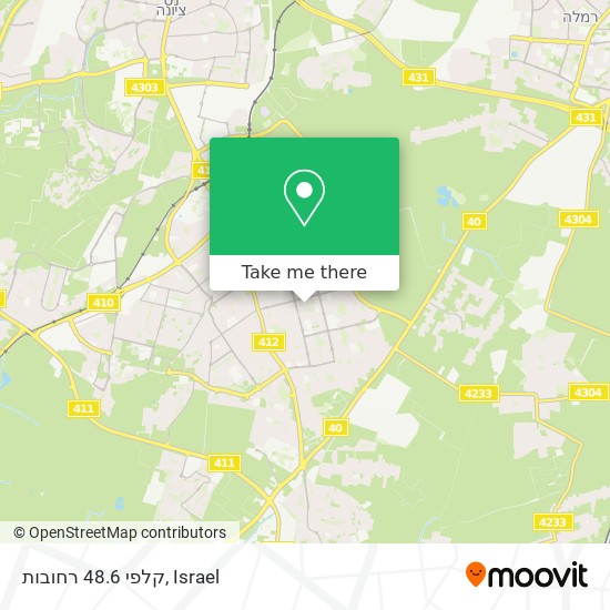 קלפי 48.6 רחובות map