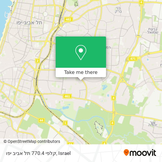 קלפי 770.4 תל אביב יפו map