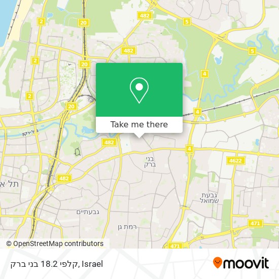 קלפי 18.2 בני ברק map