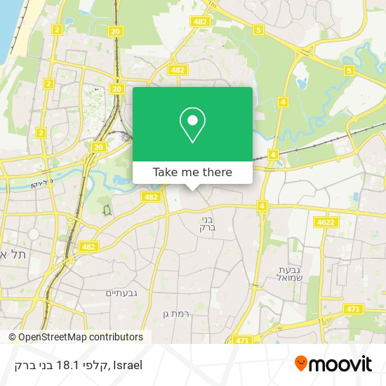 קלפי 18.1 בני ברק map