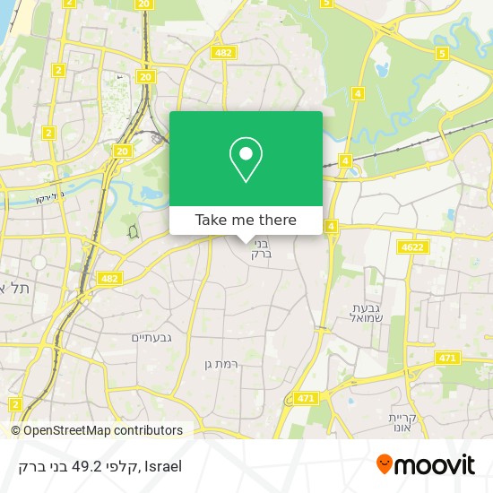 קלפי 49.2 בני ברק map