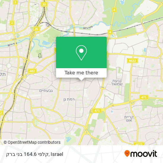 קלפי 164.6 בני ברק map